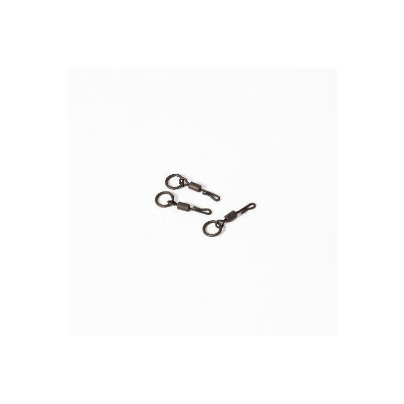 NASH KRĘTLIK SZBKIEJ WYMIANY Z KÓŁKIEM QUICK CHANGE UNI RING SWIVEL ROZMIAR 8 - Centrum wędkarskie - Sklep wędkarski Jarofishing