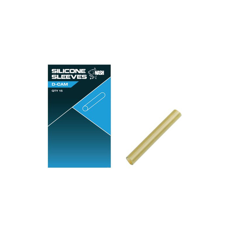 NASH SILICONE SLEEVES D-CAM 15SZT DŁ 30MM - Centrum wędkarskie - Sklep wędkarski Jarofishing NASH SILICONE SLEEVES D-CAM 15SZT DŁ 30MM - Centrum wędkarskie - Sklep wędkarski Jarofishing