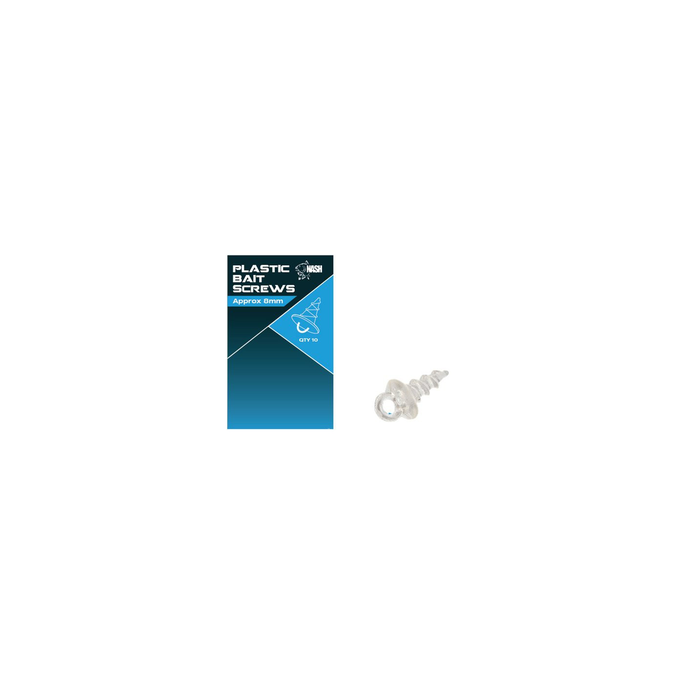 NASH WKRĘT PLASTIC BAIT SCREWS 8MM - Centrum wędkarskie - Sklep wędkarski Jarofishing NASH WKRĘT PLASTIC BAIT SCREWS 8MM - Centrum wędkarskie - Sklep wędkarski Jarofishing