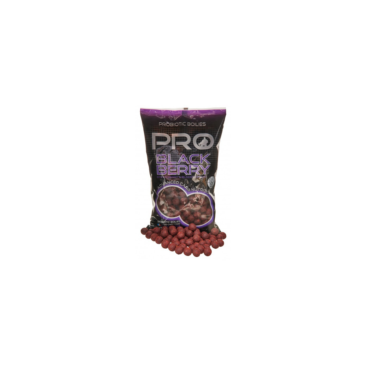 Kulki proteinowe Starbaits Probiotic Blackberry 14mm 0,8kg - Centrum wędkarskie - Sklep wędkarski Jarofishing Kulki proteinowe Starbaits Probiotic Blackberry 14mm 0,8kg - Centrum wędkarskie - Sklep wędkarski Jarofishing