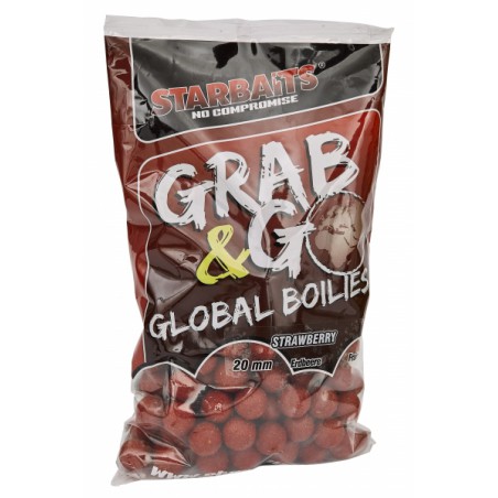 Kulki proteinowe Starbaits Grab & Go Strawberry Jam 20mm 1kg
