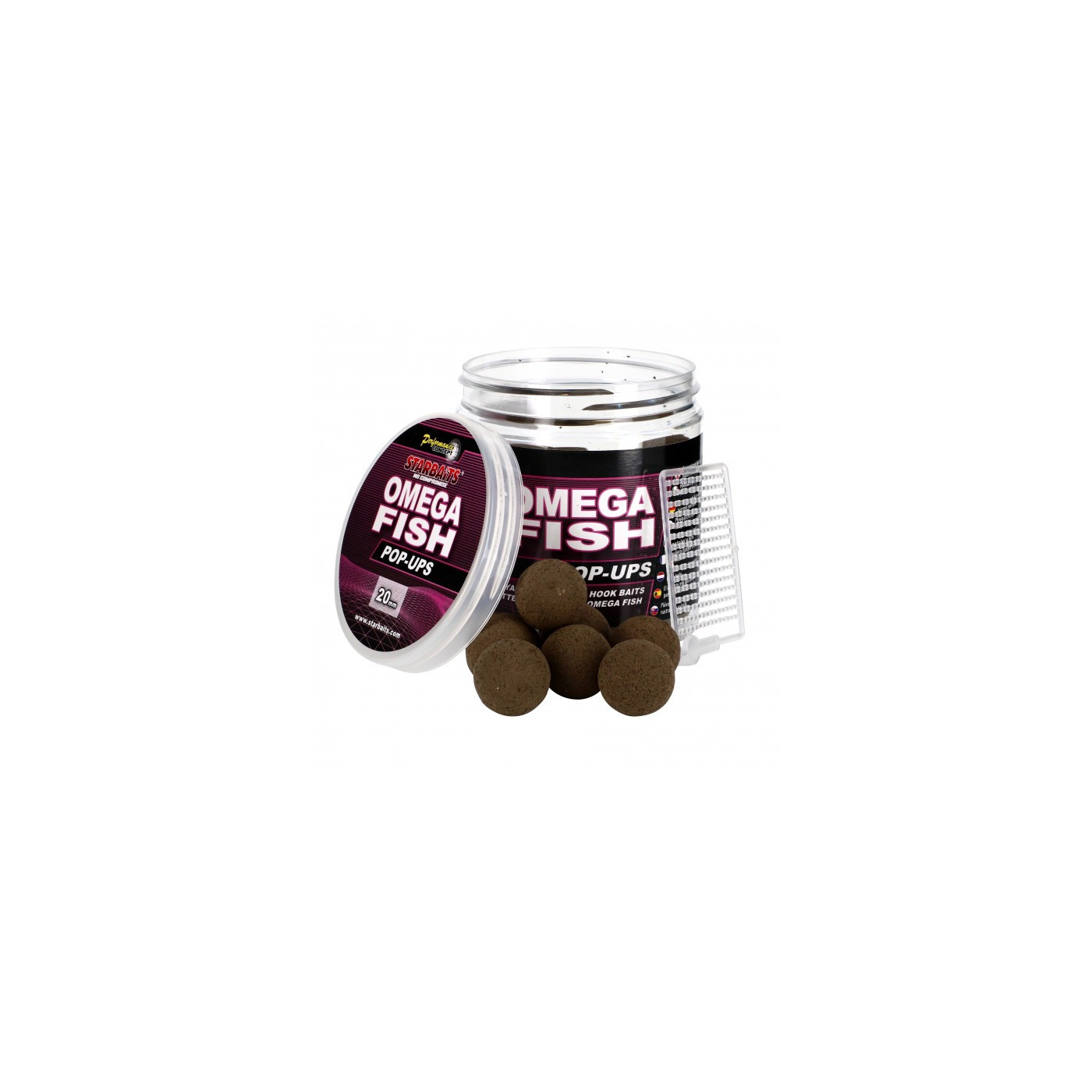 Kulki Pop-up Starbaits PC Omega Fish 14mm - Centrum wędkarskie - Sklep wędkarski Jarofishing