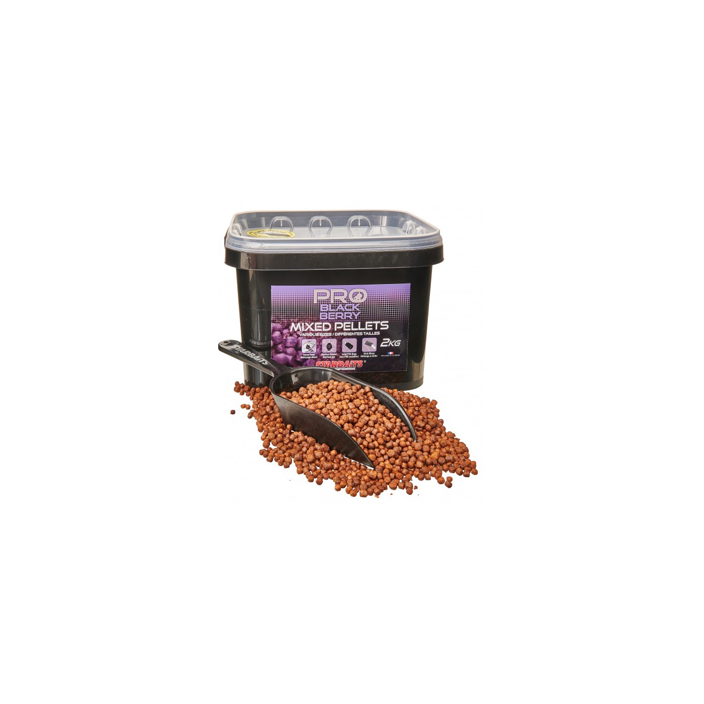 Mixed Pellets Probiotic Blackberry 2kg - Centrum wędkarskie - Sklep wędkarski Jarofishing Mixed Pellets Probiotic Blackberry 2kg - Centrum wędkarskie - Sklep wędkarski Jarofishing