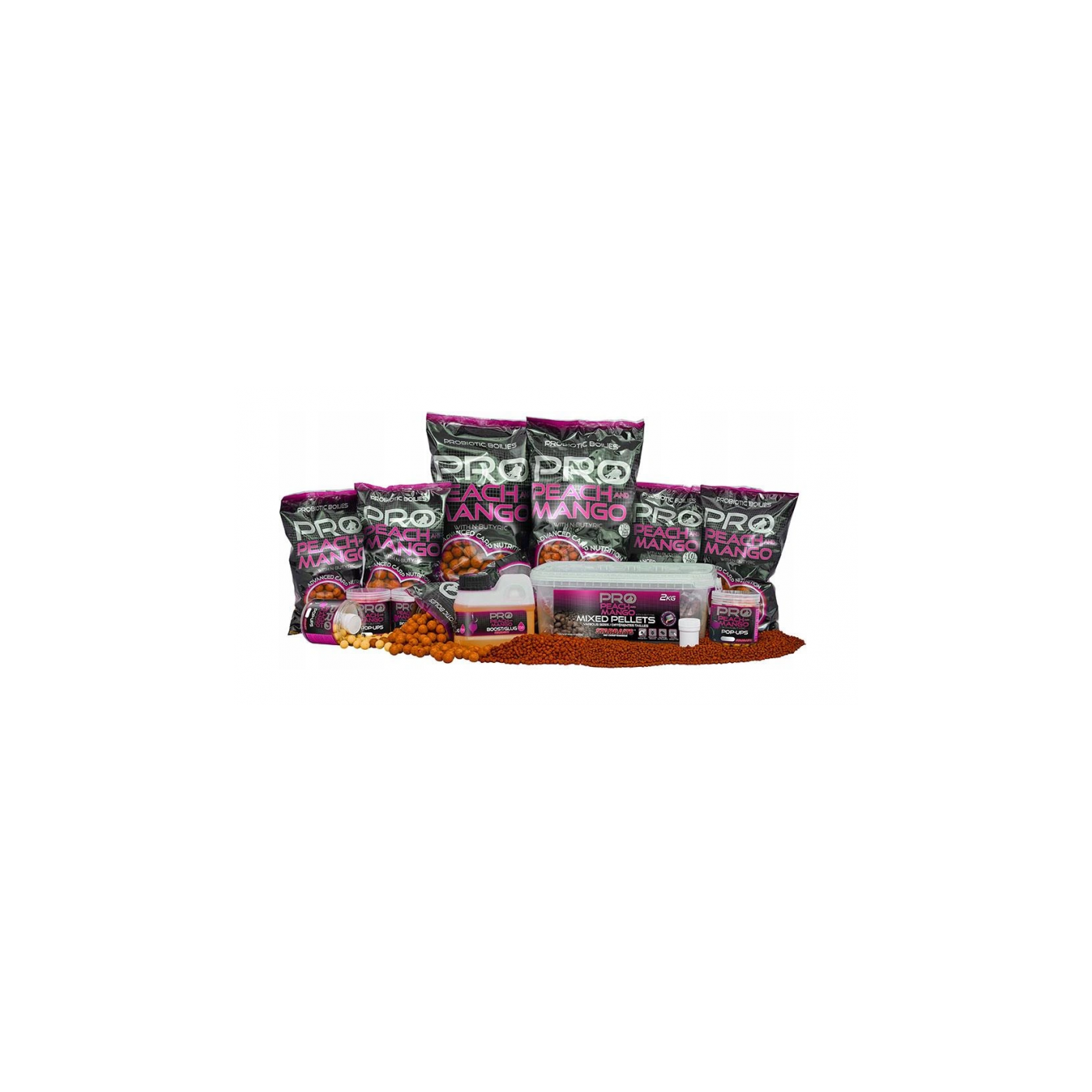 Mixed Pellets Starbaits PC Peach & Mango 2kg - Centrum wędkarskie - Sklep wędkarski Jarofishing Mixed Pellets Starbaits PC Peach & Mango 2kg - Centrum wędkarskie - Sklep wędkarski Jarofishing