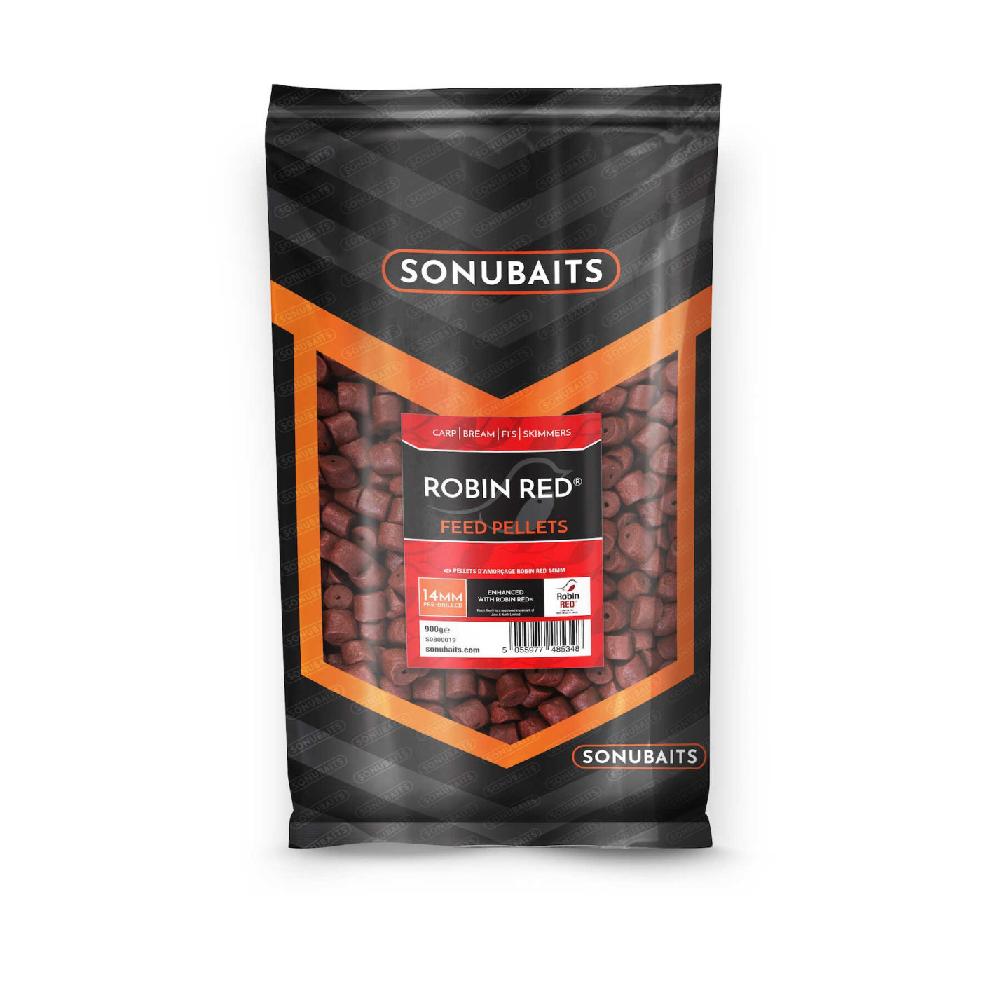 Sonubaits Feed Pellets 2mm - Robin Red - Centrum wędkarskie - Sklep wędkarski Jarofishing
