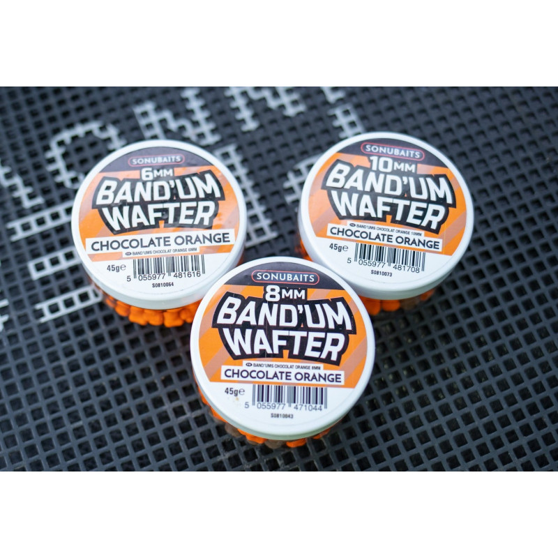 Sonubaits Band'Um Wafters 10mm - Chocolate Orange - Centrum wędkarskie - Sklep wędkarski Jarofishing