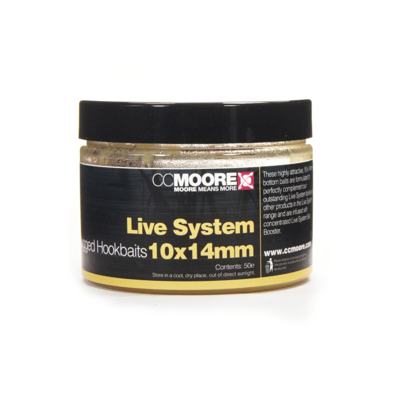 CC Moore Glugged Hookbaits Live System 10x14mm - Centrum wędkarskie - Sklep wędkarski Jarofishing
